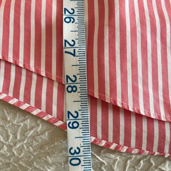 L.L Bean Traditional Fit Wrinkle Resistant Button Down Shirt Size Small Coral St - Picture 6 of 6